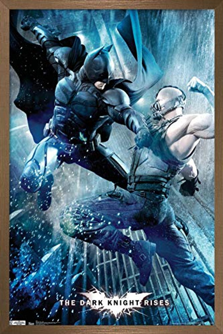 Trends International DC Comics Movie - The Dark Knight Rises - Battle Wall Poster 14_725 x 22_375 Bronze Framed Version Trends International DC Comics Movie - The Dark Knight Rises - Battle Wall Poster 14_725 x 22_375 Bronze Framed Version