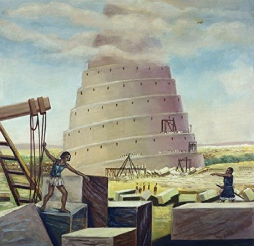 Posterazzi Building the Tower of Babel Vittorio Bianchini 1797-1880 Italian Poster Print 18 x 24 Posterazzi Building the Tower of Babel Vittorio Bianchini 1797-1880 Italian Poster Print 18 x 24
