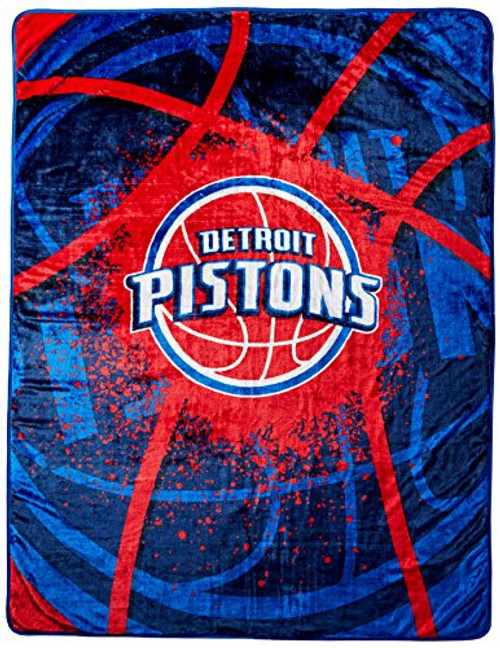 NBA Detroit Pistons Shadow Play Raschel Throw Blanket 60 x 80 NBA Detroit Pistons Shadow Play Raschel Throw Blanket 60 x 80