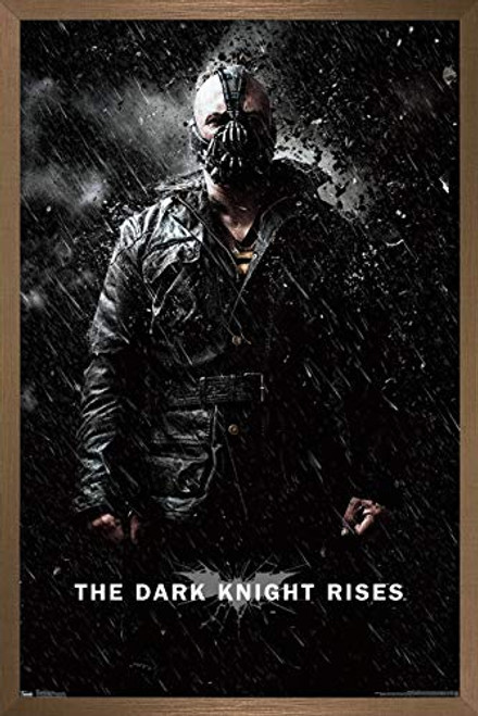 Trends International DC Comics Movie - The Dark Knight Rises - Bane Rain Wall Poster 14_725 x 22_375 Bronze Framed Version Trends International DC Comics Movie - The Dark Knight Rises - Bane Rain Wall Poster 14_725 x 22_375 Bronze Framed Version