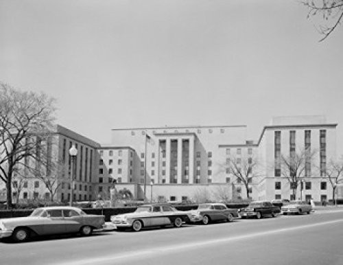USA Washington DC new State Department Building Poster Print 18 x 24 USA Washington DC new State Department Building Poster Print 18 x 24