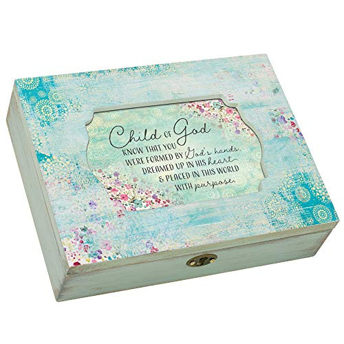 Cottage Garden Child of God Hands Heart Purpose Aqua Medallion Decoupage Music Box Plays Friend in Jesus Cottage Garden Child of God Hands Heart Purpose Aqua Medallion Decoupage Music Box Plays Friend in Jesus
