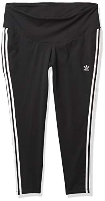 adidas Originals womens 3-Stripes Tights BlackWhite 3X adidas Originals womens 3-Stripes Tights BlackWhite 3X
