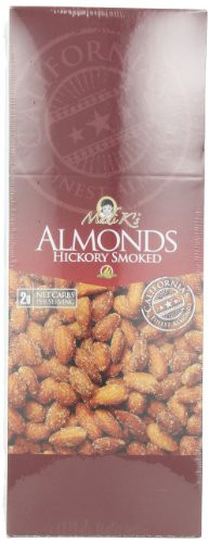 Madi Ks Hickory Smoked Almonds 2-Ounce Bags Pack of 36