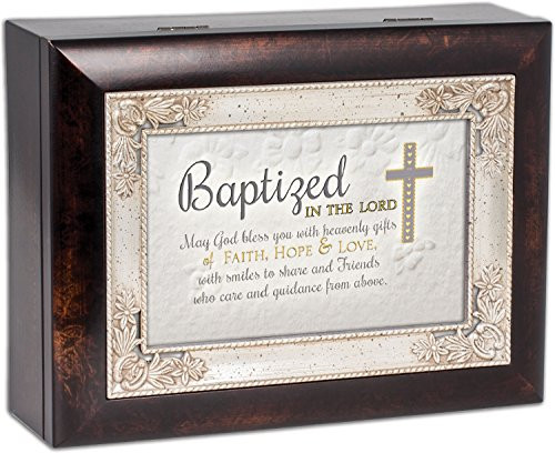 Cottage Garden Baptized in The Lord May God Bless You Burlwood Jewelry Music Box Plays Friend in Jesus Cottage Garden Baptized in The Lord May God Bless You Burlwood Jewelry Music Box Plays Friend in Jesus
