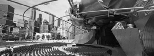 Posterazzi Low Angle View Of Buildings In A City Pritzker Pavilion Millennium Park Chicago Illinois USA Poster Print 36 x 13 Posterazzi Low Angle View Of Buildings In A City Pritzker Pavilion Millennium Park Chicago Illinois USA Poster Print 36 x 13