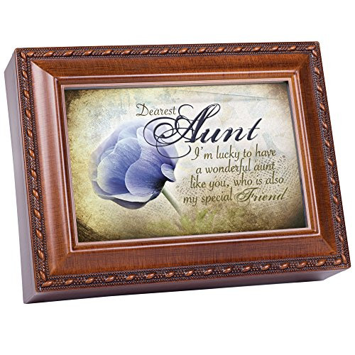 Cottage Garden Dearest Aunt Woodgrain Music BoxJewelry Box Plays Thats What Friends Are For Cottage Garden Dearest Aunt Woodgrain Music BoxJewelry Box Plays Thats What Friends Are For