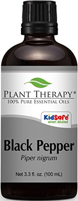 Plant Therapy Black Pepper Essential Oil 100 mL 3_3 oz 100 Pure Undiluted Therapeutic Grade Plant Therapy Black Pepper Essential Oil 100 mL 3_3 oz 100 Pure Undiluted Therapeutic Grade