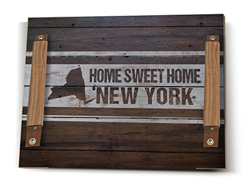 Kindred Hearts 20.5"X16" New York Weathered Wood State Pallet Tray Kindred Hearts 20.5"X16" New York Weathered Wood State Pallet Tray