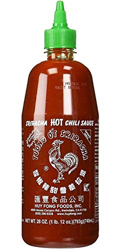 Sriracha Hot Chili Sauce 28 oz 6 Pack