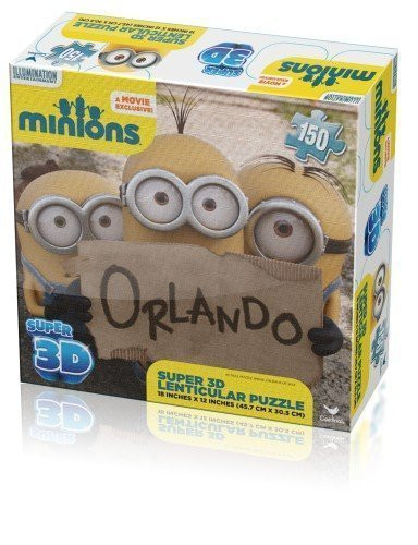 Illumination Minions 3D Lenticular Puzzle 150 pcs
