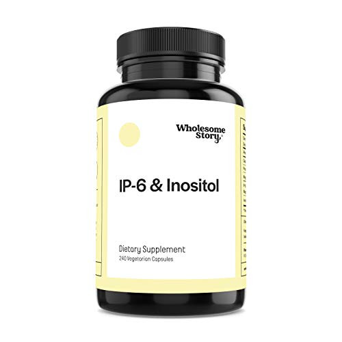 IP-6   Inositol by Wholesome Story  240 Vegetarian Capsules  120 Servings  Antioxidant   Immune Support  Vegan   Gluten-Free