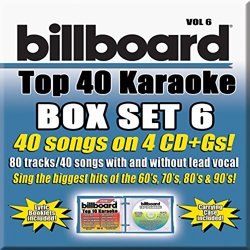 Billboard Top 40 Karaoke Box Set Vol_ 6 4 CDG4040-Song Party Pack Billboard Top 40 Karaoke Box Set Vol_ 6 4 CDG4040-Song Party Pack