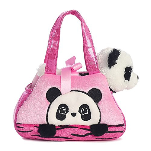 Aurora World Fancy Pals Peek-A-Boo Panda Pet Carrier