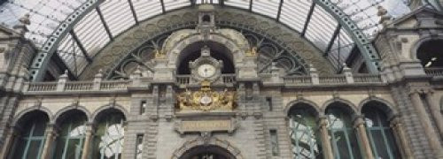 Posterazzi PPI90714L Low angle view of a building Antwerp Belgium Poster Print 36 x 13