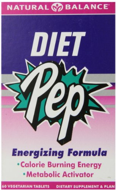 Natural Balance Diet Pep Energizing Formula Veg Tablets 60 Count