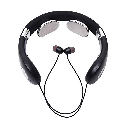 CALIDAKA Bluetooth Headphones with Neck Massage Wireless Neckband Headphones Foldable Bluetooth 5_0 Neckband Earphones Wireless Neckband Headset in-Ear Bluetooth Headset