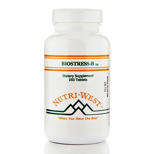 Biostress-B - 250 Tablets by Nutri West