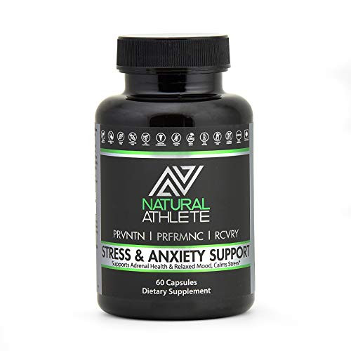 All Natural Anxiety Relief Supplement  Stress and Anxiety Support  Calm The Mind Boost Mood Relieve Stress  Reduce Stress Without Feeling Tired  60 Vegan Capsules