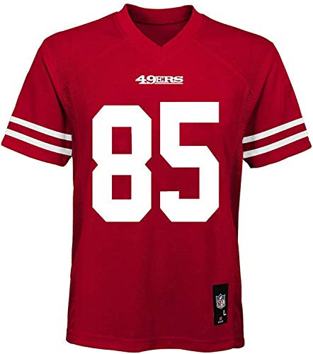 George Kittle San Francisco 49ers 85 Red Youth Home Mid Tier Jersey Youth - X-Large