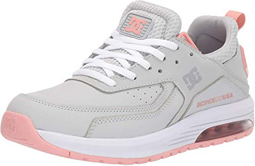 DC Womens VANDIUM SE Skate Shoe GreyOrange 5 M US