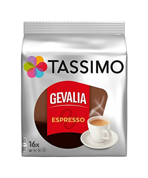 Tassimo Gevalia Kaffe Espresso Coffee T-Discs Pack of 2 32 T-Discs Tassimo Gevalia Kaffe Espresso Coffee T-Discs Pack of 2 32 T-Discs