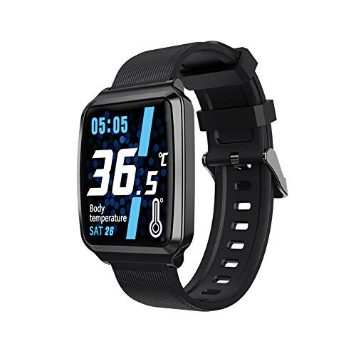 Fitness Tracker with Blood Pressure Heart Rate Temperature Meter Sleep Monitor Blood Oxygen Monitor IP68 Waterproof Activity Tracker Smart Watch Pedometer Step Counter for Kids Man Women