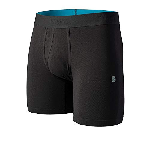 Stance Mens Boxer Brief Staple ST 6in Black Large