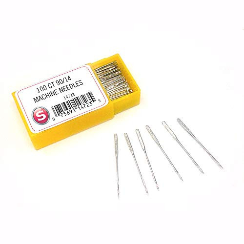 SINGER Universal Regular Point Sewing Machine Needle Size 9014 100 Count Box