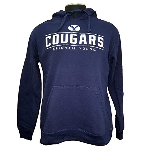 NCAA BYU Brigham Young University Cougars Fleece Hoodie BYU Cougars Navy Large NCAA BYU Brigham Young University Cougars Fleece Hoodie BYU Cougars Navy Large