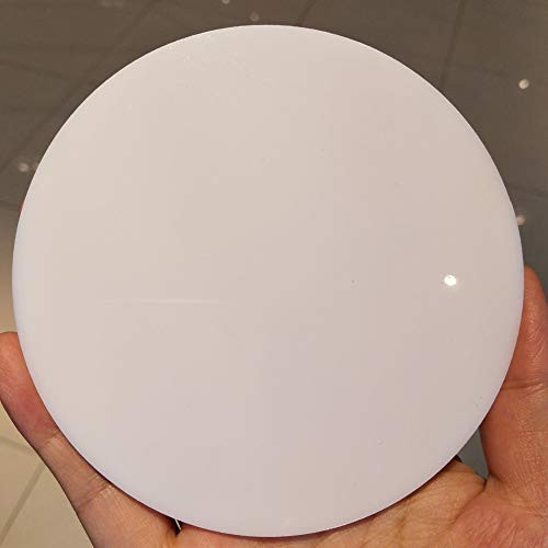 20PCS Acrylic Round Circle Plexiglass Round Disc Round Sheet Lucite Circle Round Disc 18 Thick White 5