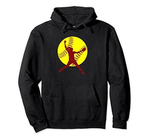 Fastpitch Softball Gifts Teen Girls Pitcher Gear Silhouette Pullover Hoodie Fastpitch Softball Gifts Teen Girls Pitcher Gear Silhouette Pullover Hoodie