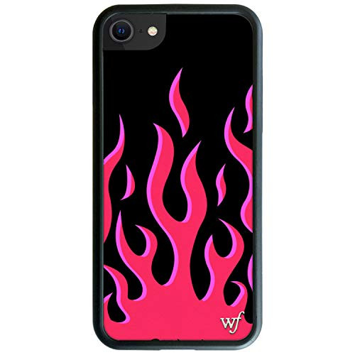 Wildflower Limited Edition Cases Compatible with iPhone 6 7 8 or SE Red Flames