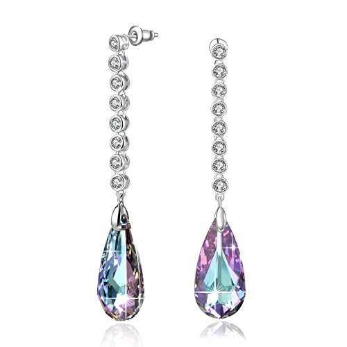 Tear Water Drop Dangle Earring Angel Tear Crystal Earring Crystal From Swarovski Birthstone Jewelry Earring For Woman Tear Water Drop Dangle Earring Angel Tear Crystal Earring Crystal From Swarovski Birthstone Jewelry Earring For Woman