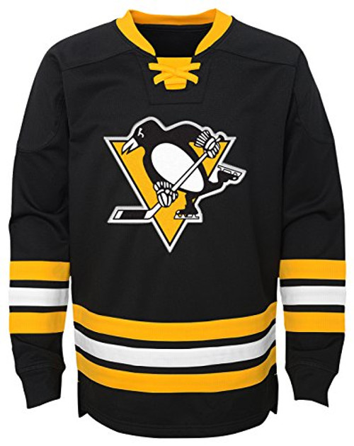 Outerstuff NHL Youth Boys Classic Hockey Crew Black Medium10-12 Outerstuff NHL Youth Boys Classic Hockey Crew Black Medium10-12