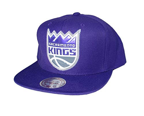 Mitchell   Ness Sacramento Kings Snapback Adjustable Hat Cap
