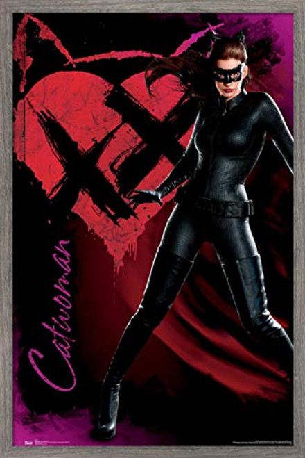 Trends International DC Comics Movie - The Dark Knight Rises - Catwoman Wall Poster 14_725 x 22_375 Barnwood Framed Version Trends International DC Comics Movie - The Dark Knight Rises - Catwoman Wall Poster 14_725 x 22_375 Barnwood Framed Version