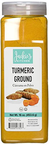 Jackies Kitchen 416oz - Turmeric Ground 16 Oz Pack Of 4