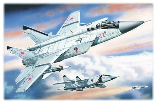 ICM Models MiG-31B Russian Interceptor Fighter Building Kit