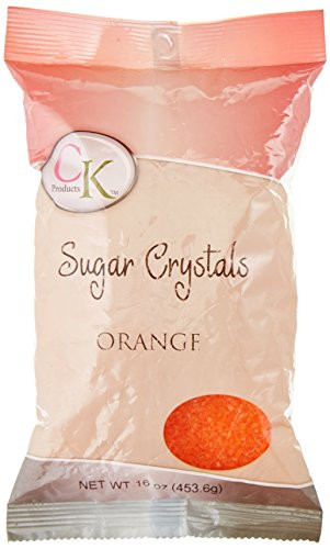 CK Products 78-310O 1 Crystal Sugar, Orange