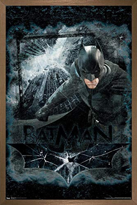 Trends International DC Comics Movie - The Dark Knight Rises - Batman Wall Poster 14_725 x 22_375 Bronze Framed Version Trends International DC Comics Movie - The Dark Knight Rises - Batman Wall Poster 14_725 x 22_375 Bronze Framed Version