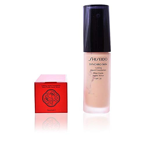 Shiseido Synchro Skin Lasting Liquid Foundation SPF 20 - Neutral 4 30ml1oz