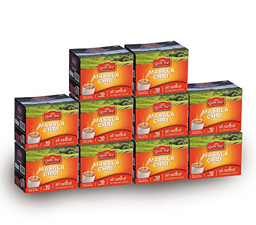QuikTea Chai Latte Masala 100 Count 2400 Gram