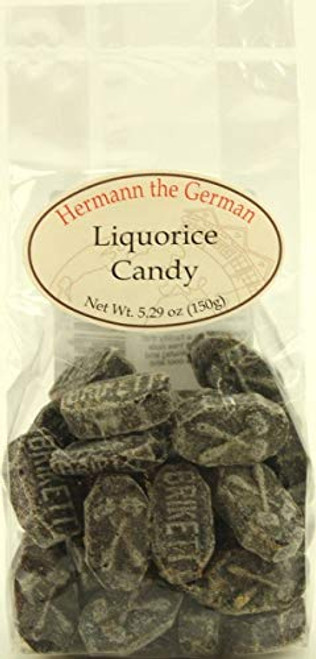 6-Pack Hermann the German Licorice Hard Candy 5_29-ounce Bags