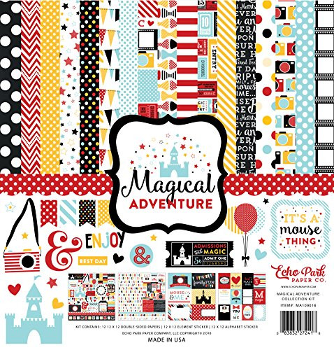 Echo Park Paper Company MA109016 Magical Adventure Collection Kit