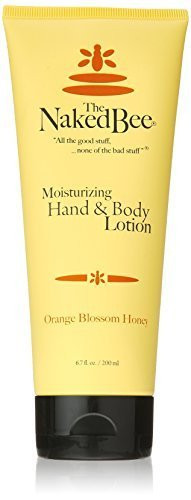 The Naked Bee Moisturizing Hand & Body Lotion, 6.7 Ounce, Orange Blossom Honey