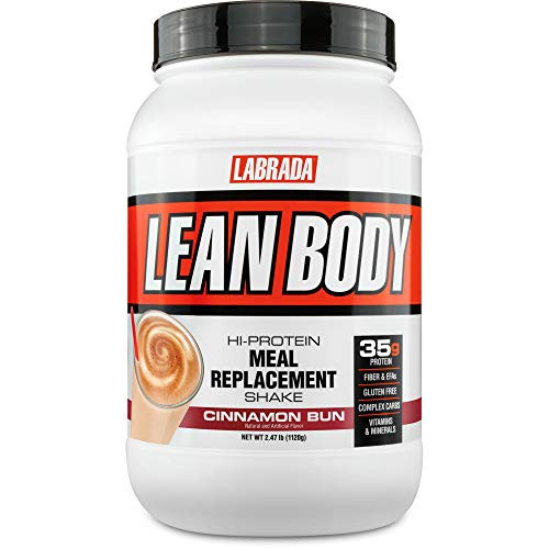 Labrada Nutrition Lean Body Hi-Protein Meal Replacement Shake Cinnamon Bun 2_47 Pound