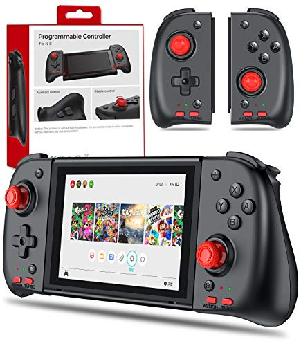 Kydlan Programmable Controller for Switch Joycon Joy Pad Replacement for Joycon Switch Remote for Joycon with Rear Programmable Function Turbo for Switch Controller