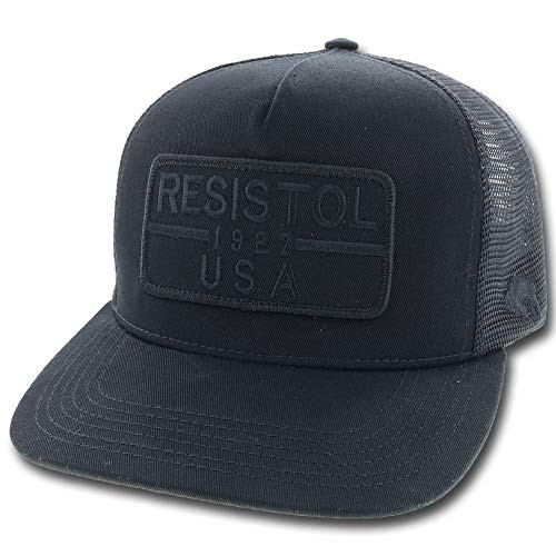 HOOEY Resistol Adjustable Snapback Hat Black
