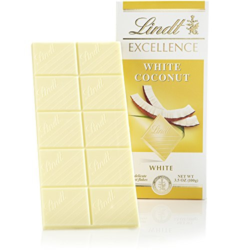 Lindt Excellence Bar White Coconut Gluten-Free 3_5 Ounce Pack of 12 Lindt Excellence Bar White Coconut Gluten-Free 3_5 Ounce Pack of 12